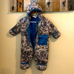 Patagonia Winter Onesie 0-3 Month Bunting